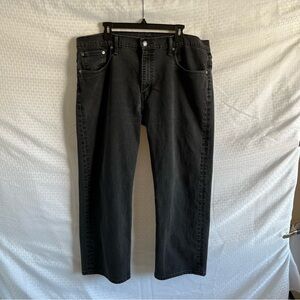 Levi’s 569 Black Loose Fit Straight Jeans 38” Waist 29” Length